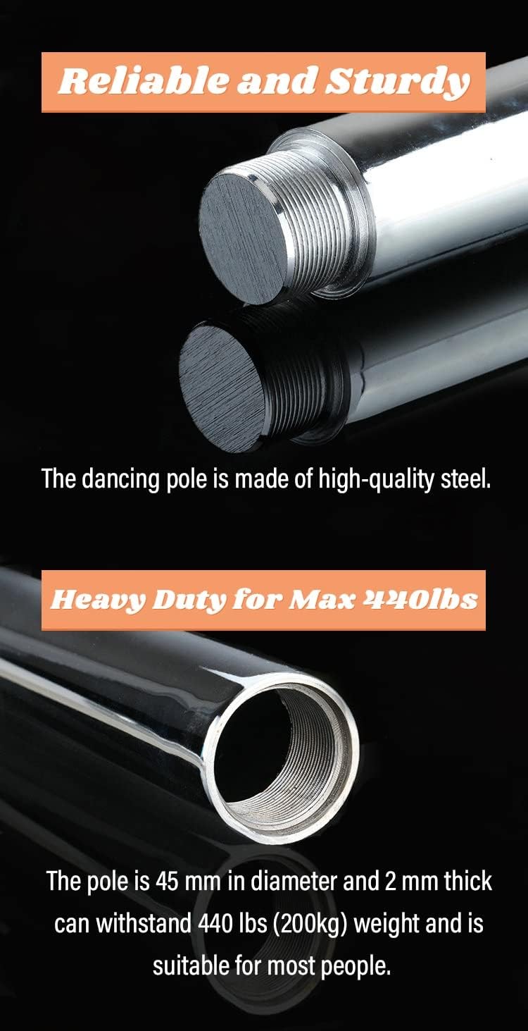 Plaque De Montage Pour Barre De Pole Dance Prior Fitness – Fixation Solide NOB