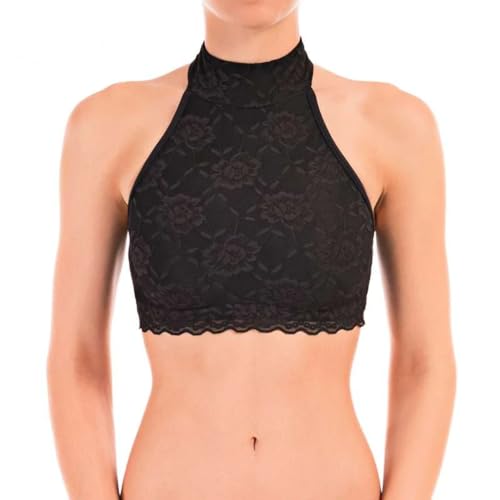 Soutien-gorge de sport Dragonfly Lisette Top Lace - Confortable, ultra-doux et parfait pour le pole dance (Noir, M) – Image 8