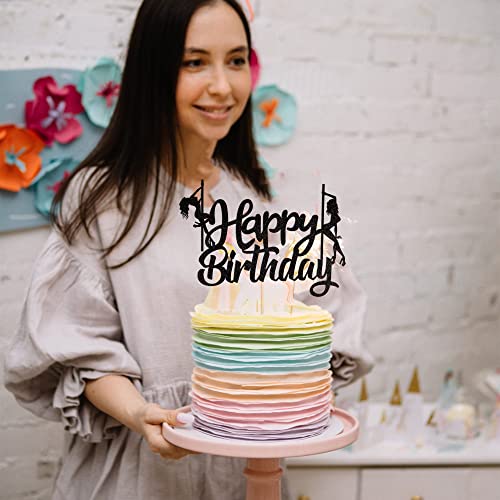 Décoration de gâteau paillettes pole dance - Anniversaire et enterrement de vie de jeune fille – Image 7