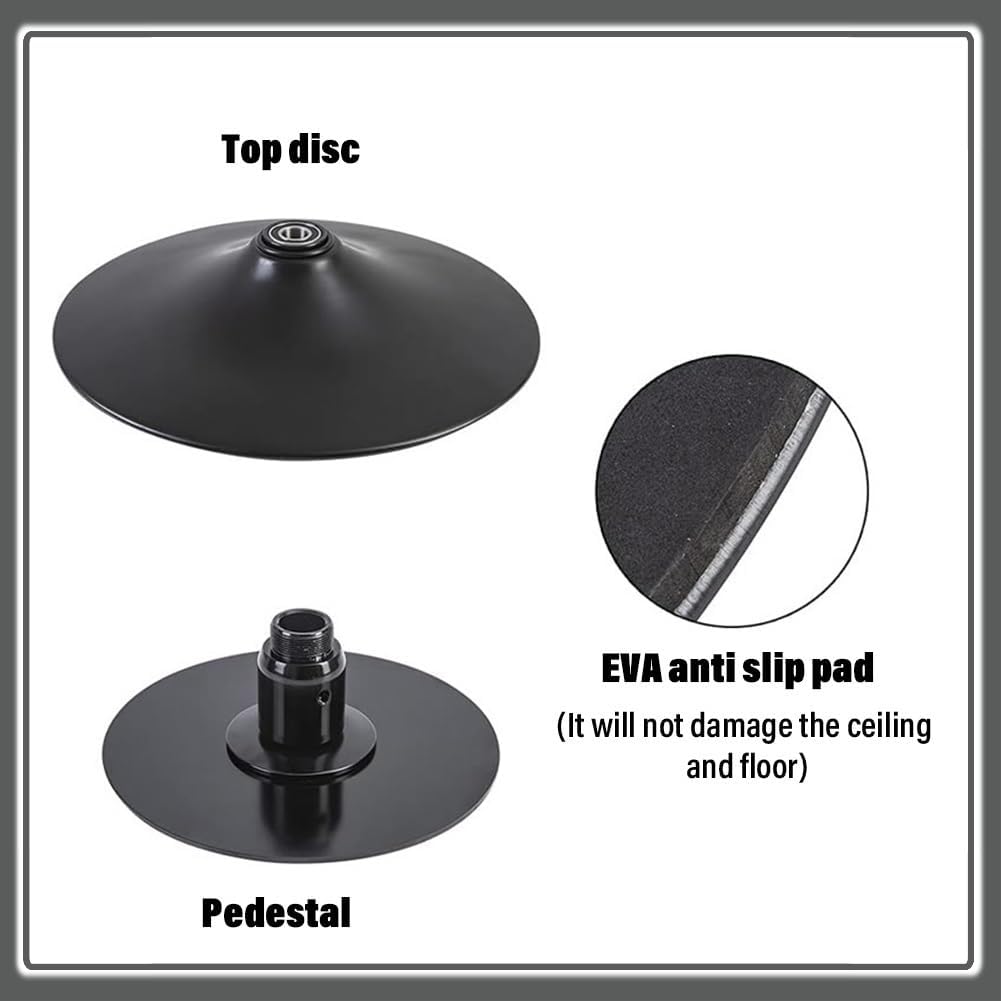 Kit de Pôle Dance Rotatif pour Plafond de 2,1 à 3,8 m, Extension pour Maison et Appartement – Image 3