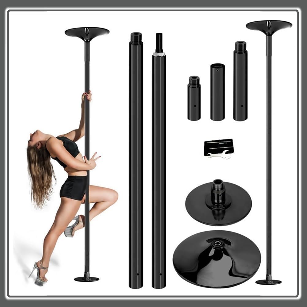 Kit de Pôle Dance Rotatif pour Plafond de 2,1 à 3,8 m, Extension pour Maison et Appartement – Image 6