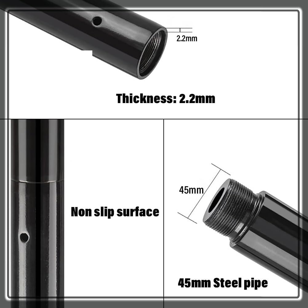 Kit de Pôle Dance Rotatif pour Plafond de 2,1 à 3,8 m, Extension pour Maison et Appartement – Image 4