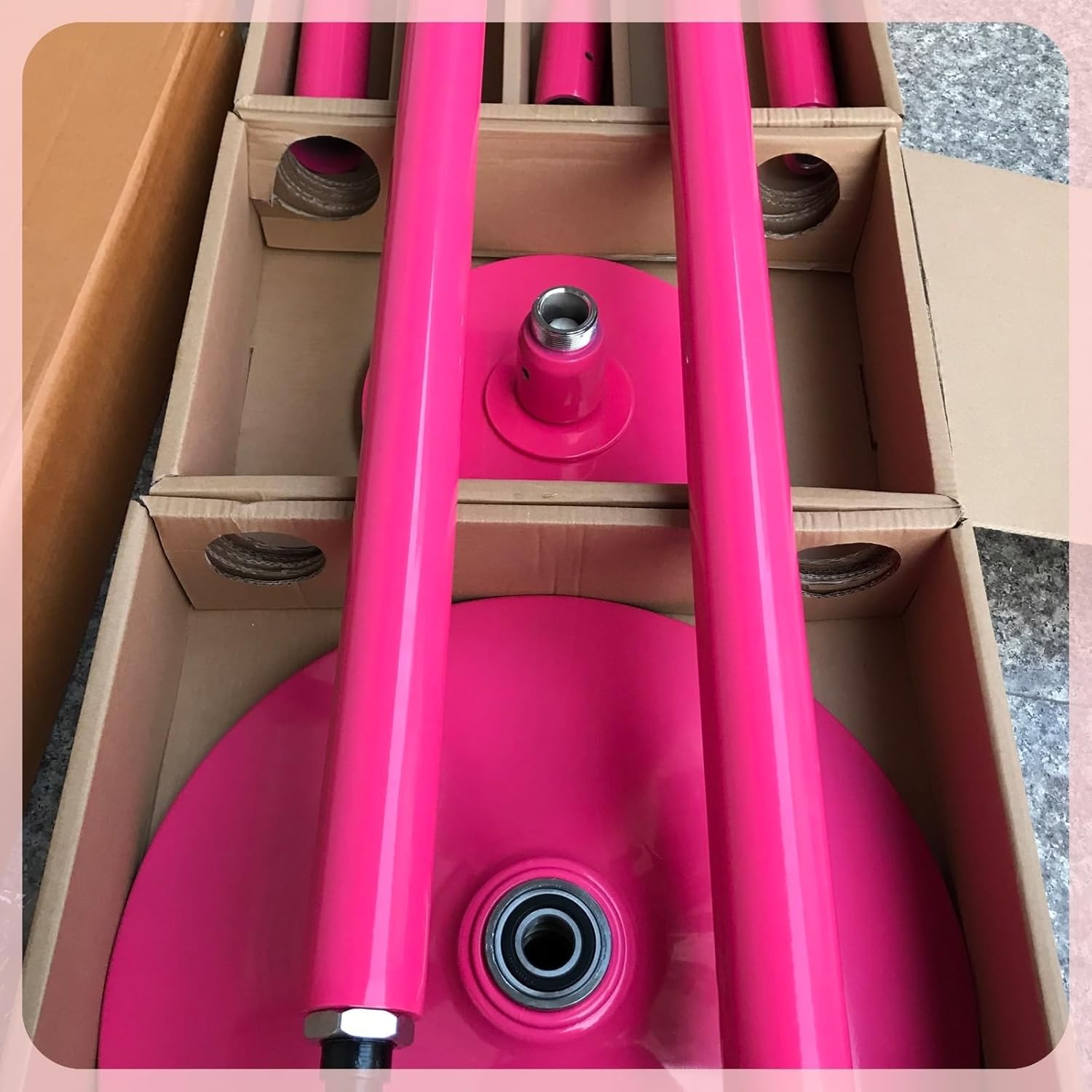 Kit Barre de Pole Dance Réglable 45mm, Hauteur 2.13-3.81m, Statique/Rotatif, Portable et Amovible – Image 6