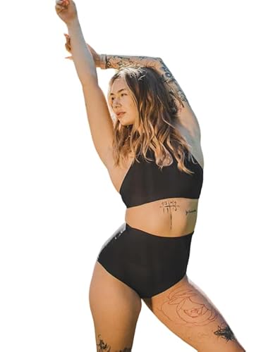 Betty Dragonfly Pole Shorts - Tenue Pole Dance Noir M