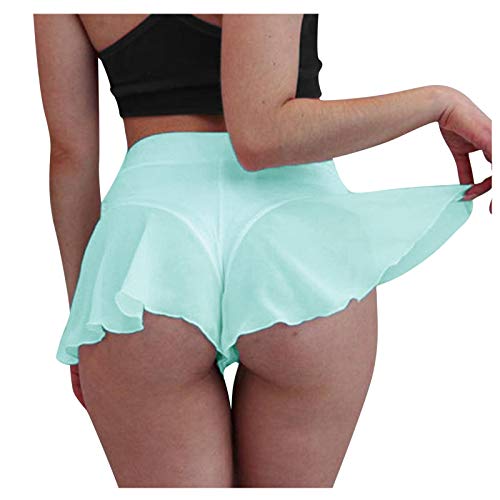 Briskorry 2022 Short d'Été Sexy Femme Taille Haute - Motif Pole Dance