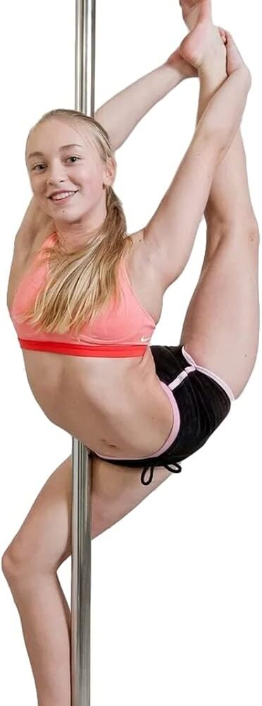 Kit Pole Dance - Barre de Danse Amovible Portable (2.2-2.75m) pour Maison et Club