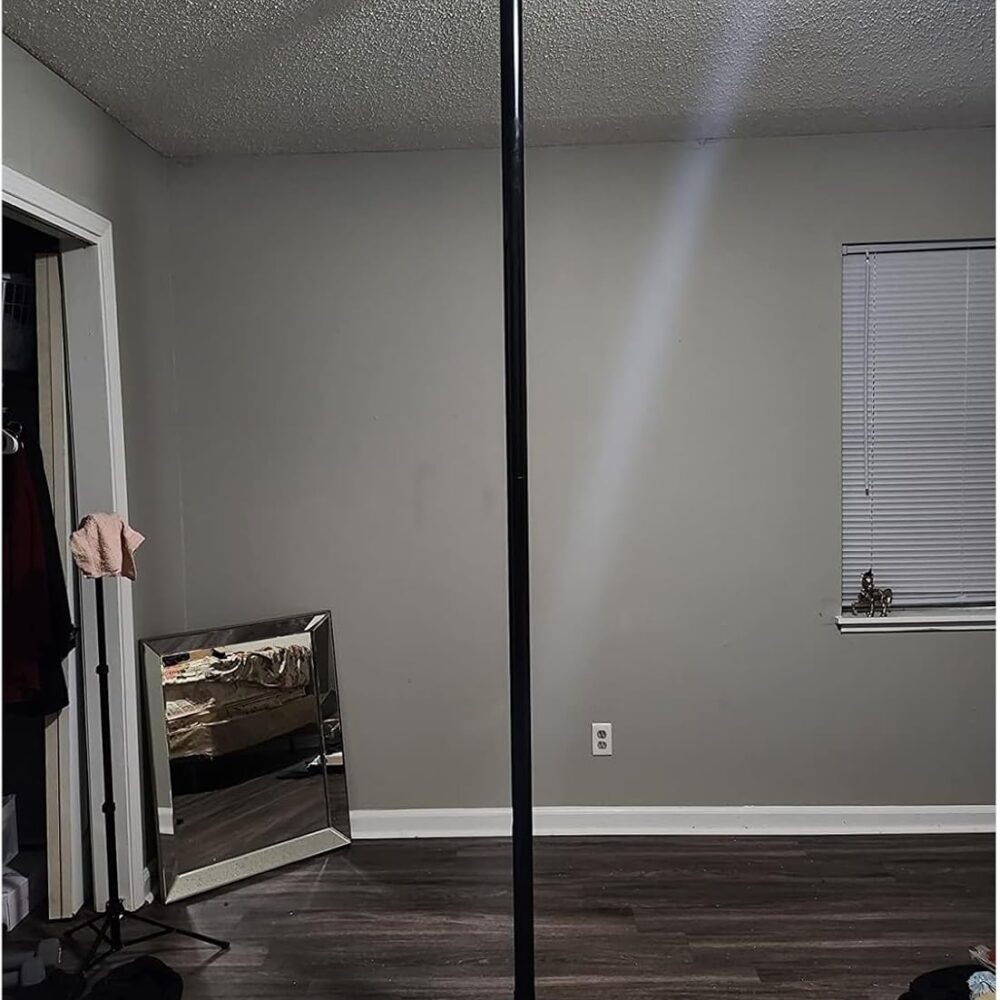 Kit de Pôle Dance Rotatif pour Plafond de 2,1 à 3,8 m, Extension pour Maison et Appartement