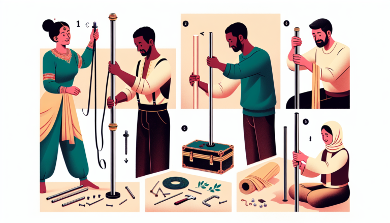 Comment démonter une barre de pole dance ?