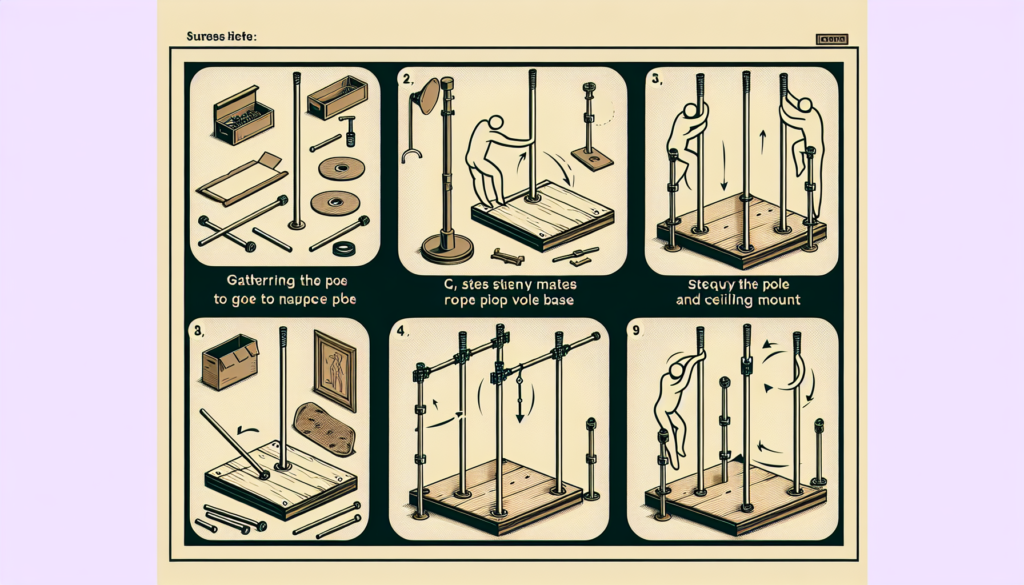 Comment fabriquer une barre de pole dance ? 3