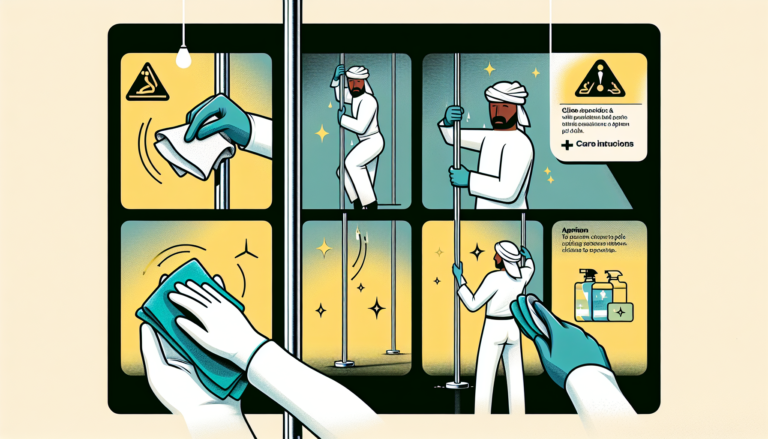 Comment nettoyer votre barre de pole dance