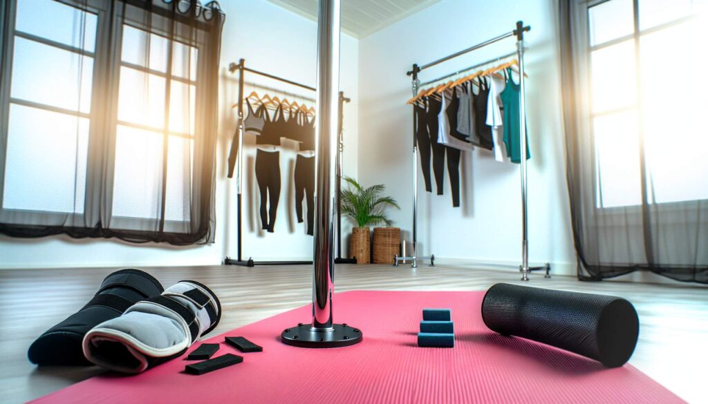 La liste des équipements pour débuter la pole dance 2