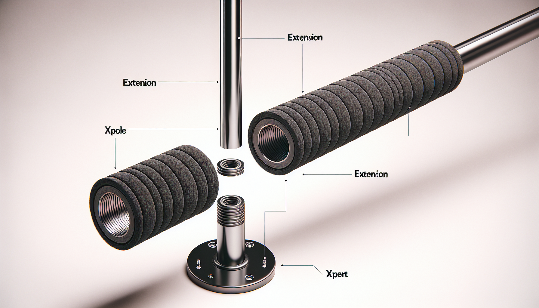 Extension pour barre de pole dance Xpole Xpert 1