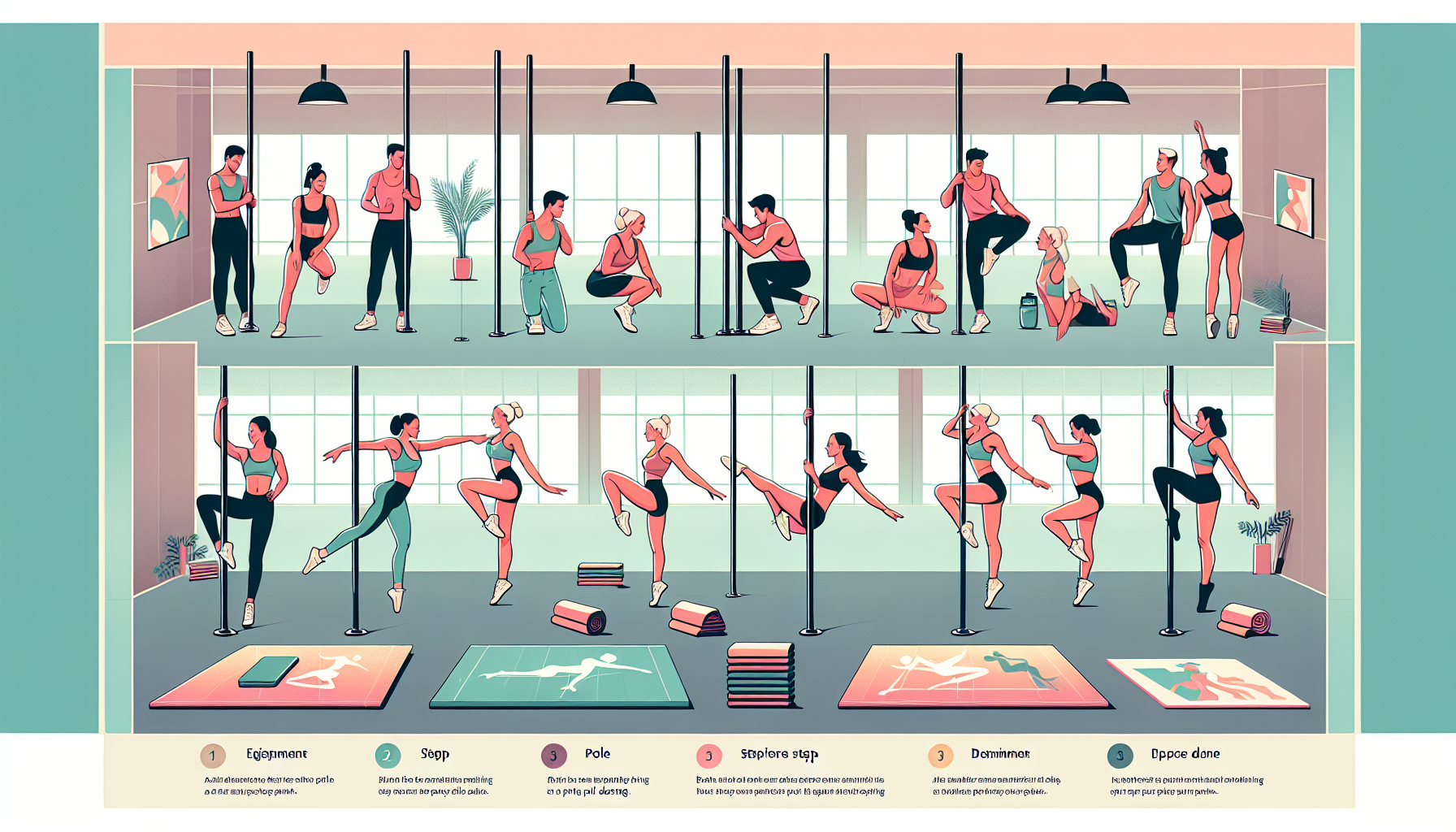 Nos conseils pour débuter le pole dance 1