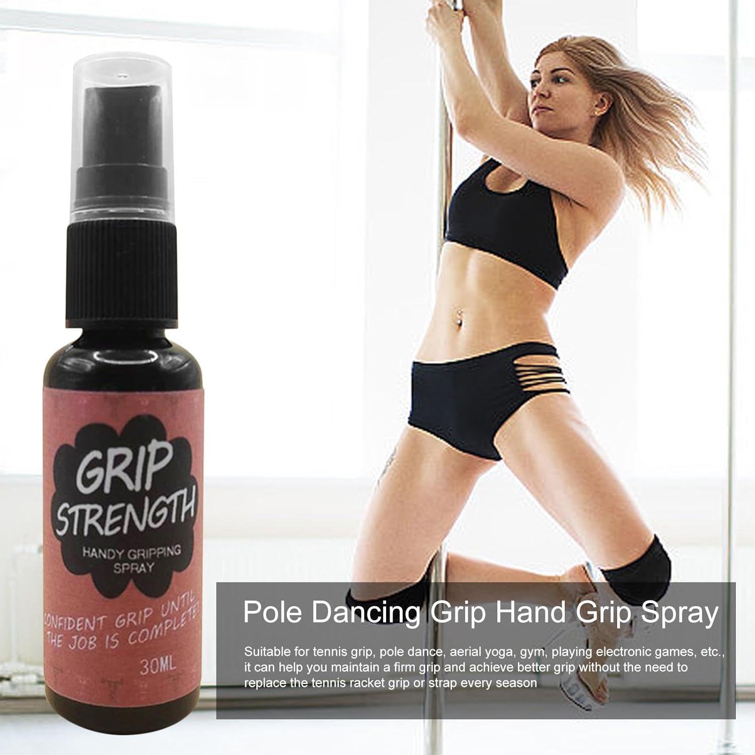 Spray Antidérapant pour Poignées - Amélioration pour Pole Dance et Sports – Image 3