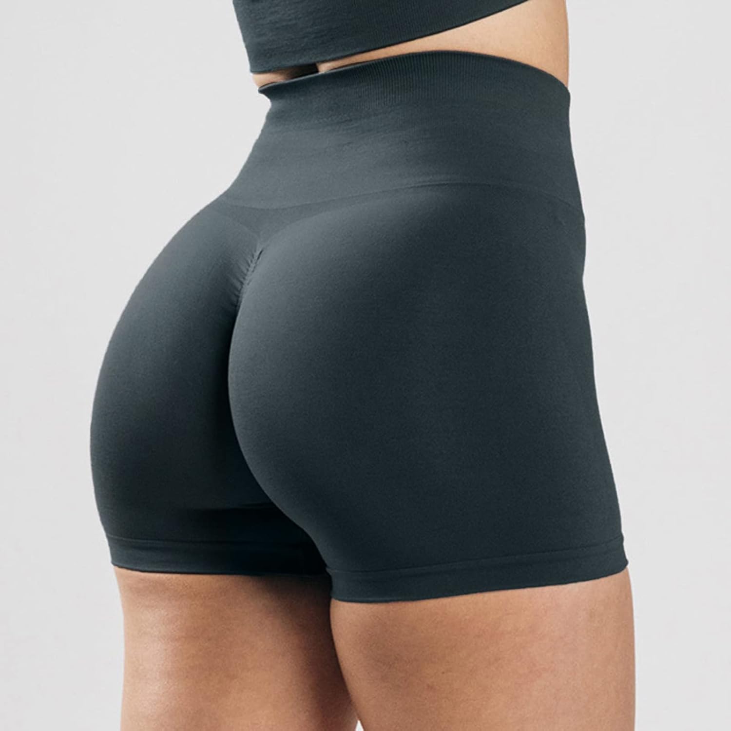 Short de Sport Femme Push-Up Anti-Cellulite - Legging Court Sans Couture – Image 2