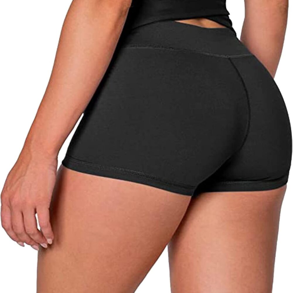 Tenue Sexy Pole Dance : Short Croisé Taille Haute Push Up pour Femme